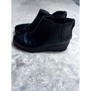 Clark’s Mazy Tisbury black boot women size 9
